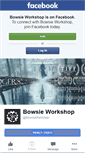 Mobile Screenshot of bowsieworkshop.com